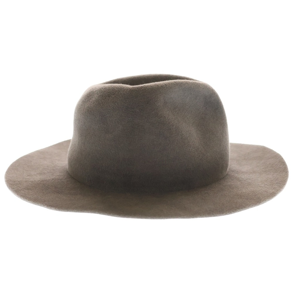 UNUSED(アンユーズド) RABBIT FUR HAT UH0365 ラビットファーハット ブラウン