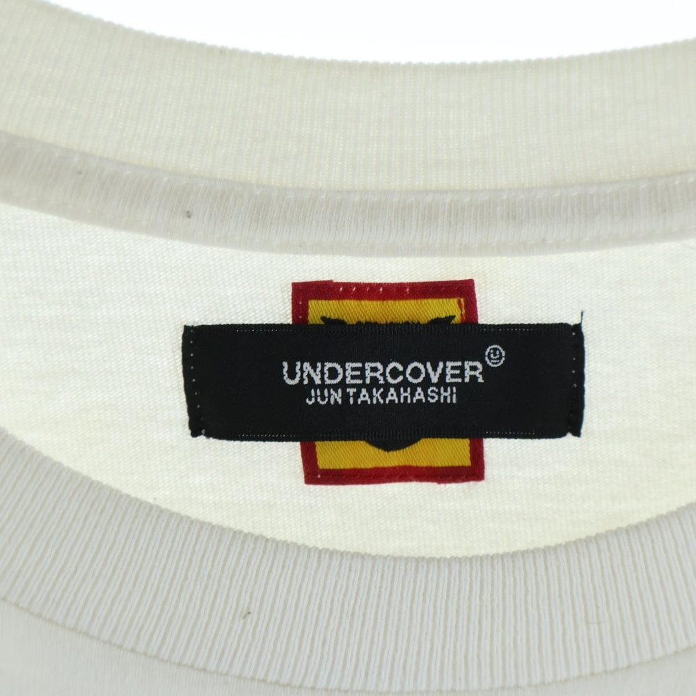 HUMAN MADE(ヒューマンメイド) ×UNDERCOVER LAST ORGY2 S プリント半袖Tシャツカットソー ホワイト XX24TE002