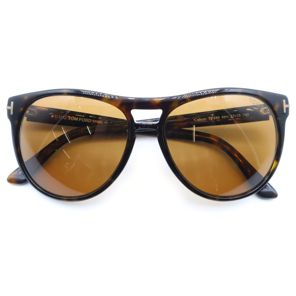 TOM FORD(トムフォード) CALLUM サングラス 眼鏡 ブラウン TF289 52H