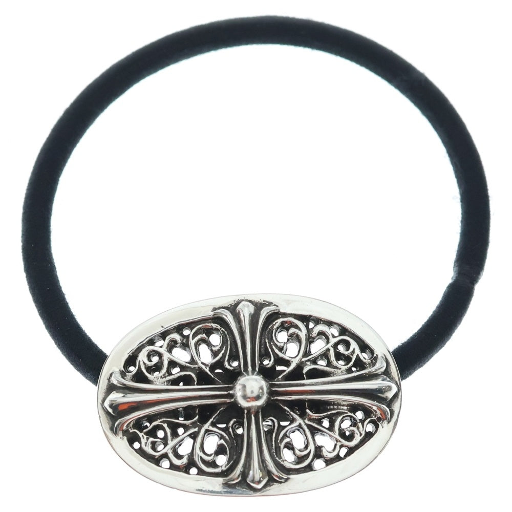 CHROME HEARTS(クロムハーツ) HAIRBAND TNY OVL ヘアバンド タイニーオーバルクロス コンチョ シルバー