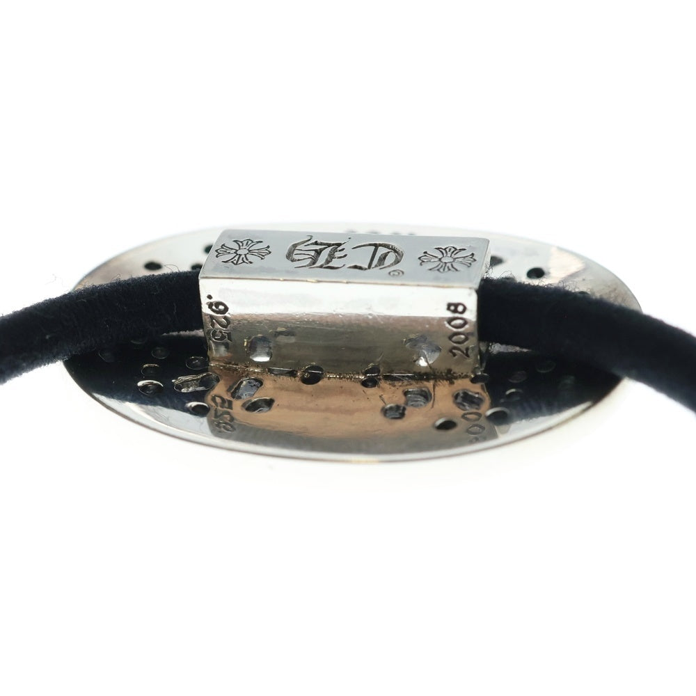 CHROME HEARTS(クロムハーツ) HAIRBAND TNY OVL ヘアバンド タイニーオーバルクロス コンチョ シルバー