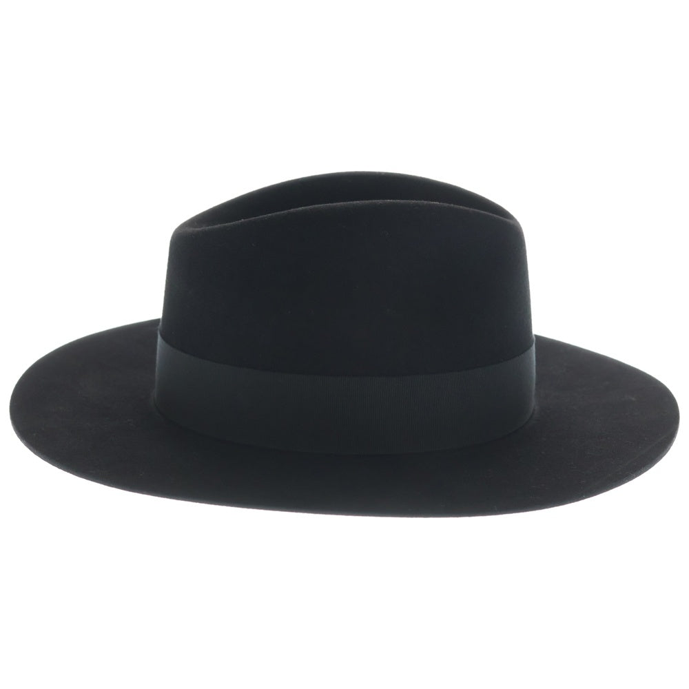 SAINT LAURENT PARIS(サンローランパリ) ウエスタン ウールハット 帽子 ブラック HM01 442288 Y3NA2 1000 レディース