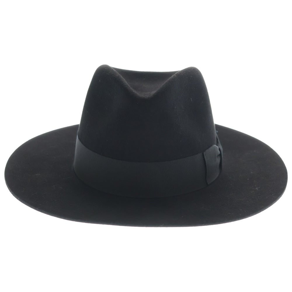 SAINT LAURENT PARIS(サンローランパリ) ウエスタン ウールハット 帽子 ブラック HM01 442288 Y3NA2 1000 レディース