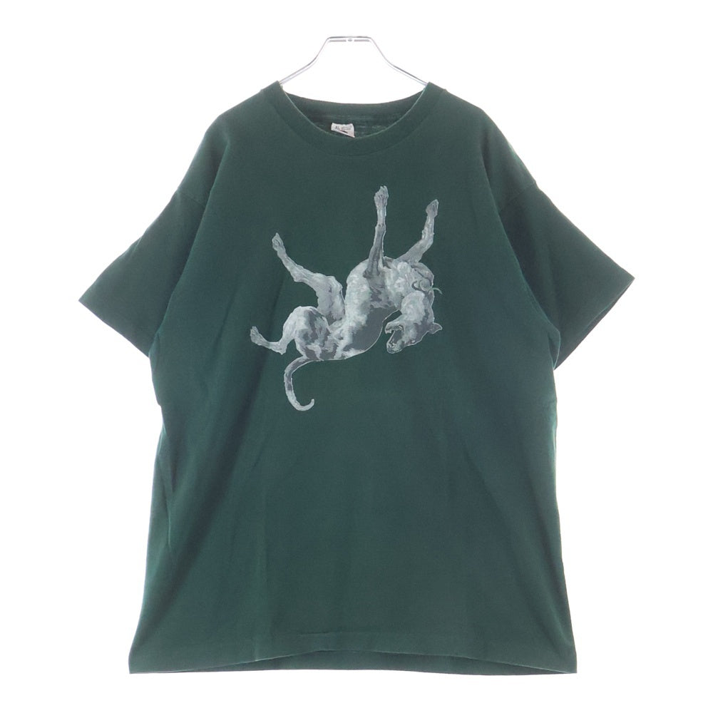 VINTAGE(ヴィンテージ) 90s THE JESUS LIZARD FALLING DOG 半袖Tシャツカットソー グリーン