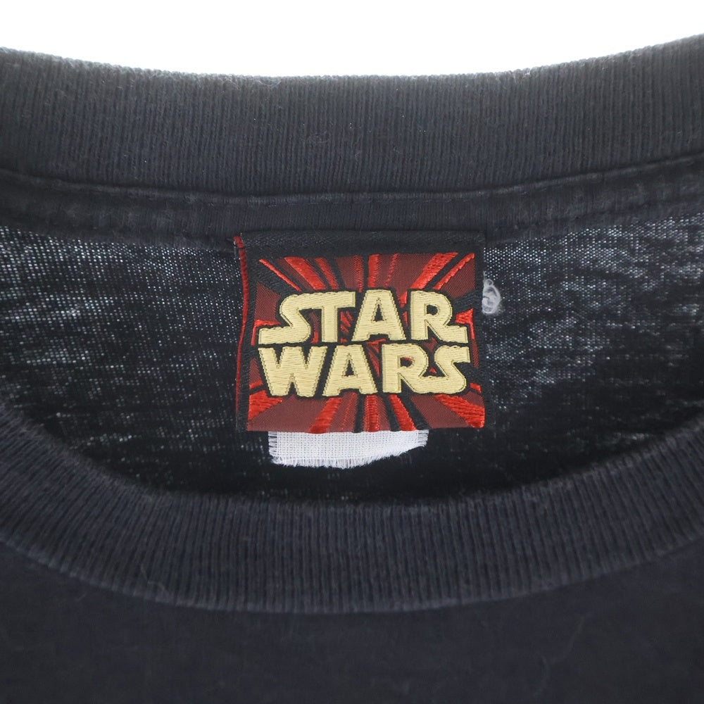 VINTAGE(ヴィンテージ) 90s STAR WARS TRADE FEDERATION DROID FIGHTERS グラフィック 半袖Tシャツカットソー ブラック