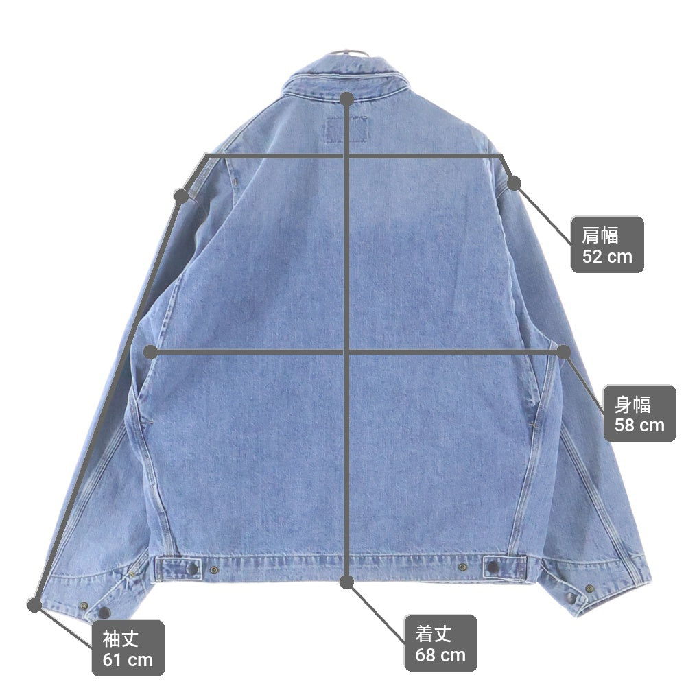 Carhartt WIP(カーハート ダブリューアイピー) OG DETROIT JACKET デトロイトワークジャケット I034870 インディゴ