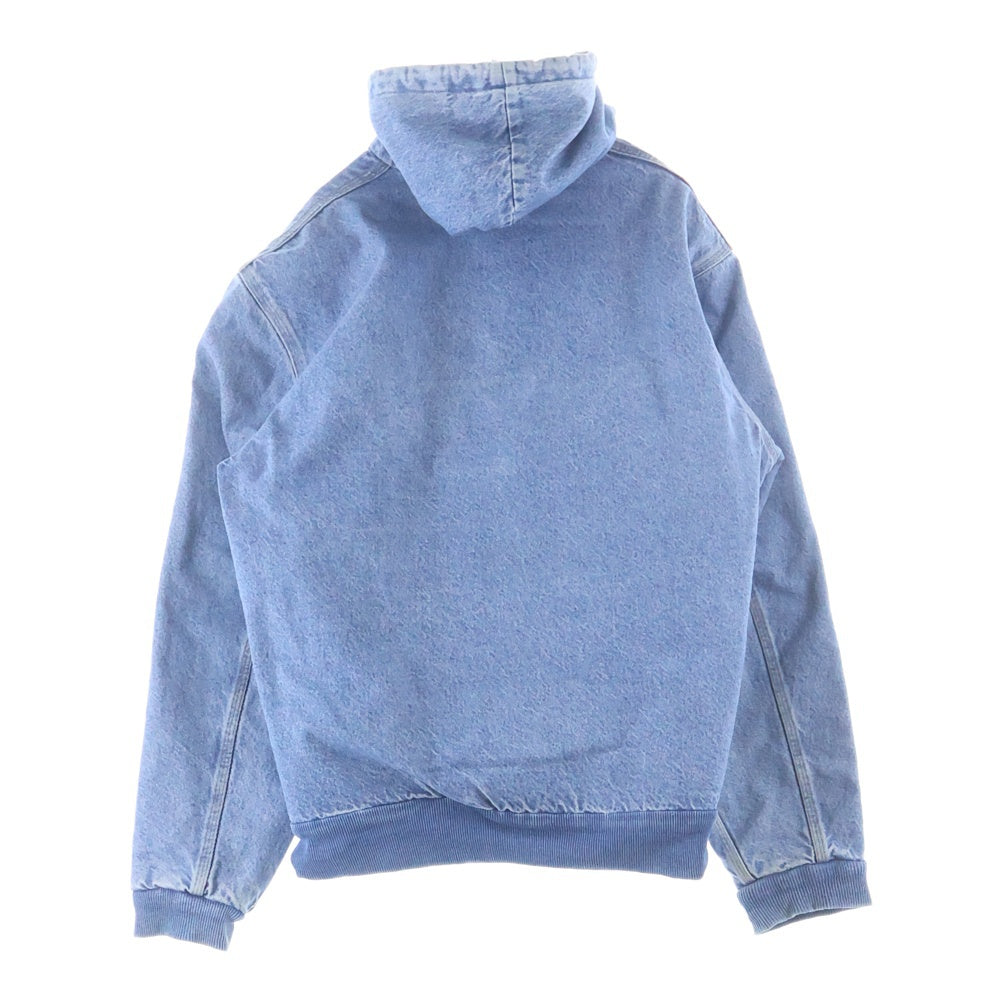 CARHARTT(カーハート) VINTAGE ACTIVE JACKET ヴィンテージ アクティブジャケット 裏地ブランケット デニムジップアップパーカー インディゴ