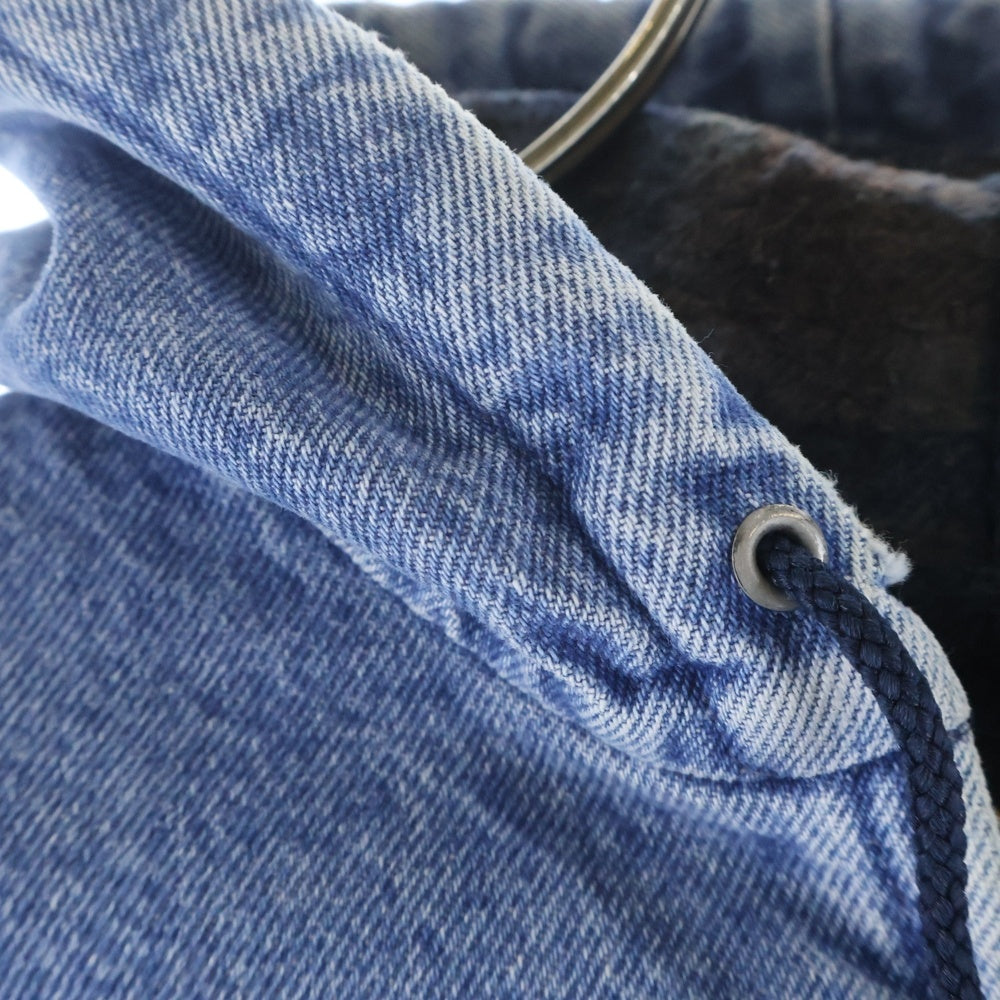 CARHARTT(カーハート) VINTAGE ACTIVE JACKET ヴィンテージ アクティブジャケット 裏地ブランケット デニムジップアップパーカー インディゴ