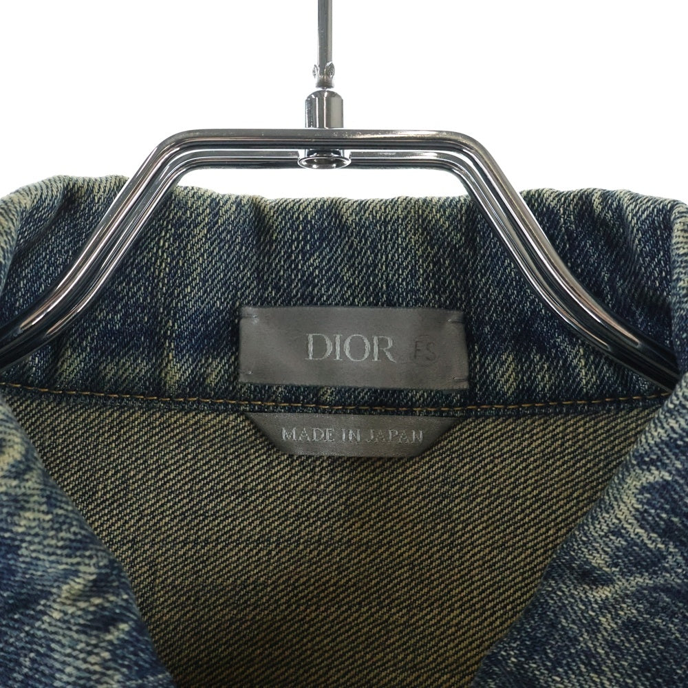 Christian Dior(クリスチャンディオール) Plain Logo Denim 1947デニムジャケット 293D489AY513 インディゴブルー