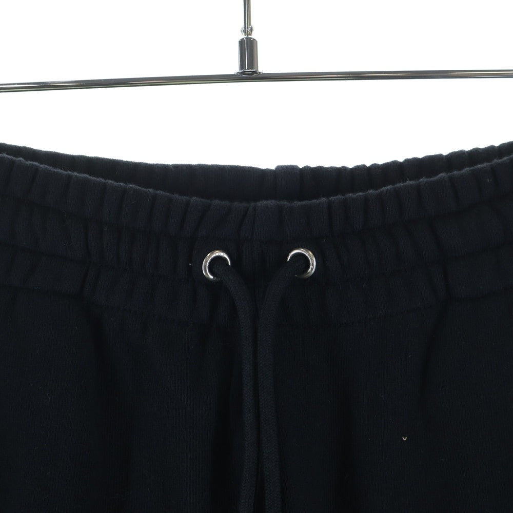 CELINE(セリーヌ) 21AW CHAINS TRACK PANTS IN COTTON FLEECE コットンフリース チェーン ジョガーパンツ スウェットパンツ 2Z108052H ブラック