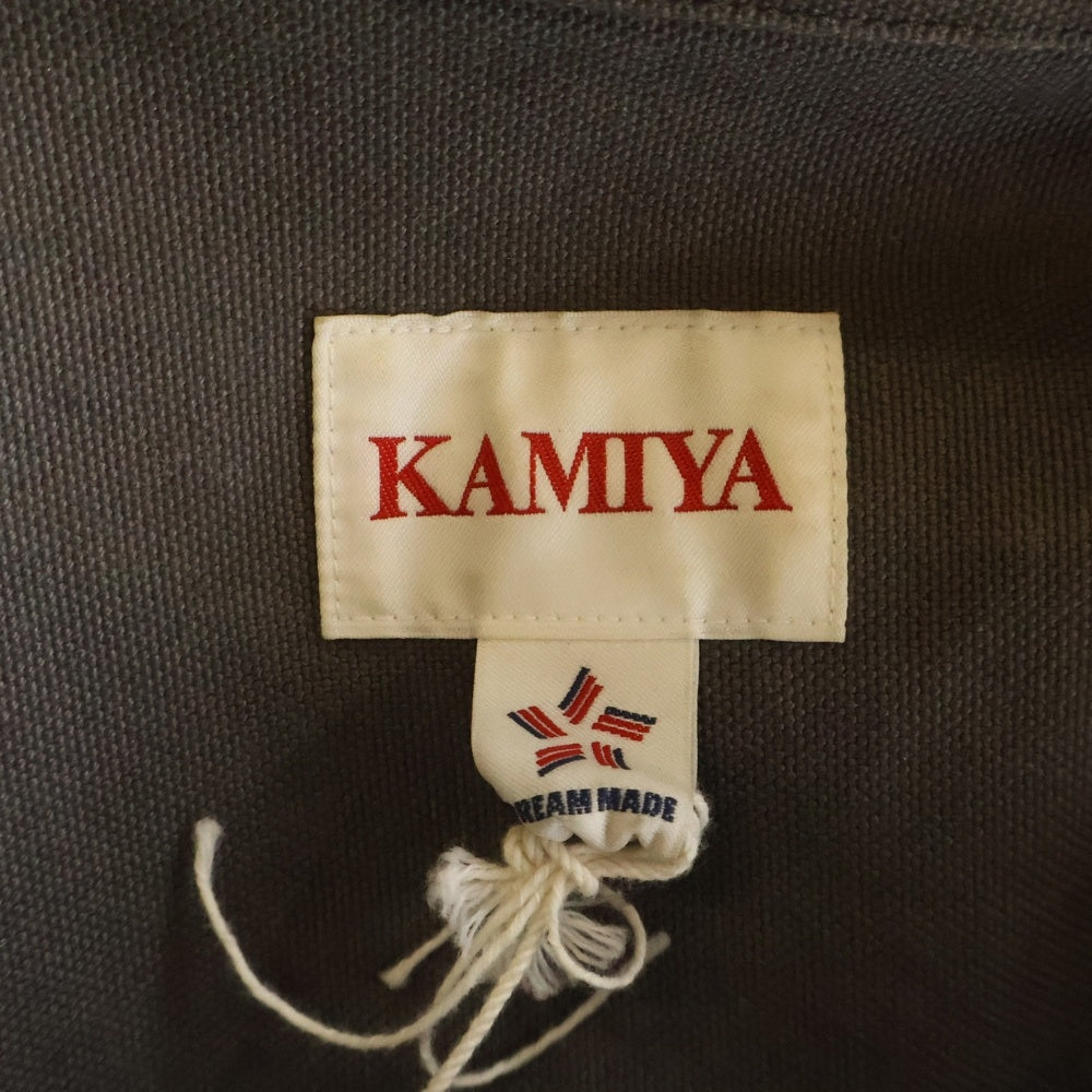 KAMIYA(カミヤ) BORO Duck Shir ボロダック 長袖シャツ グレー G14SH034