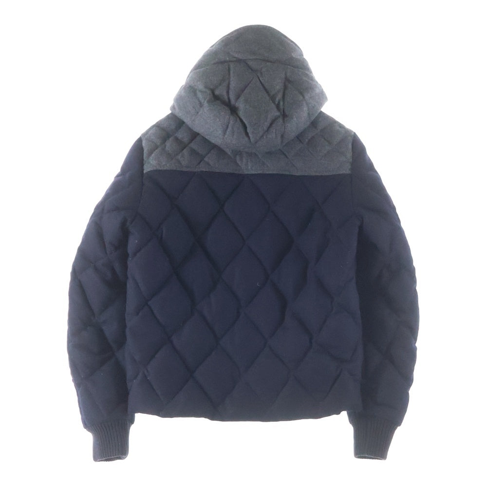 MONCLER(モンクレール) LABASTIDE ラバスティード フーデッドジップアップダウンジャケット グレー 420914198885 54233