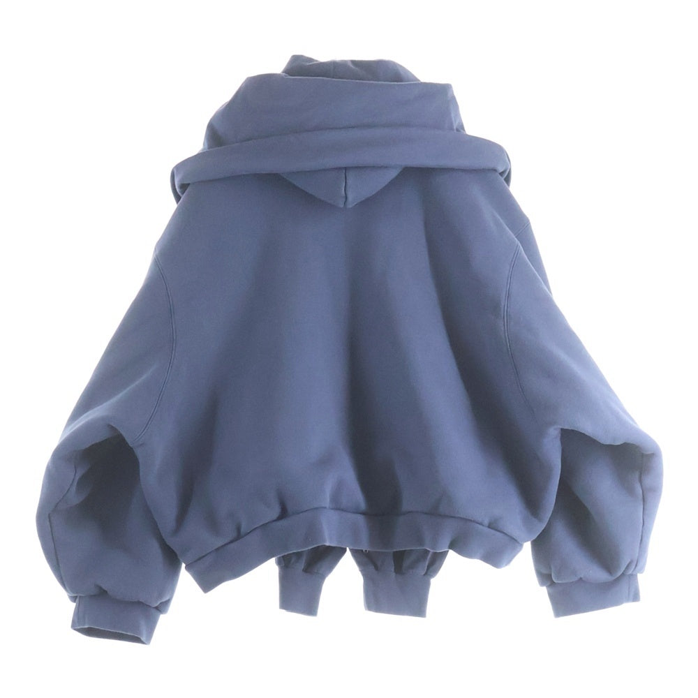 BALENCIAGA(バレンシアガ) 24AW Lined Incognito Zip-Up Hoodie ジップアップ ライドインコグニート フーディー ジップアップパーカー 794038 TQV84