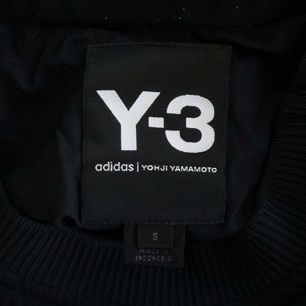 Y-3(ワイスリー) 中綿プルオーバーナイロンジャケット ブラック FJ0381