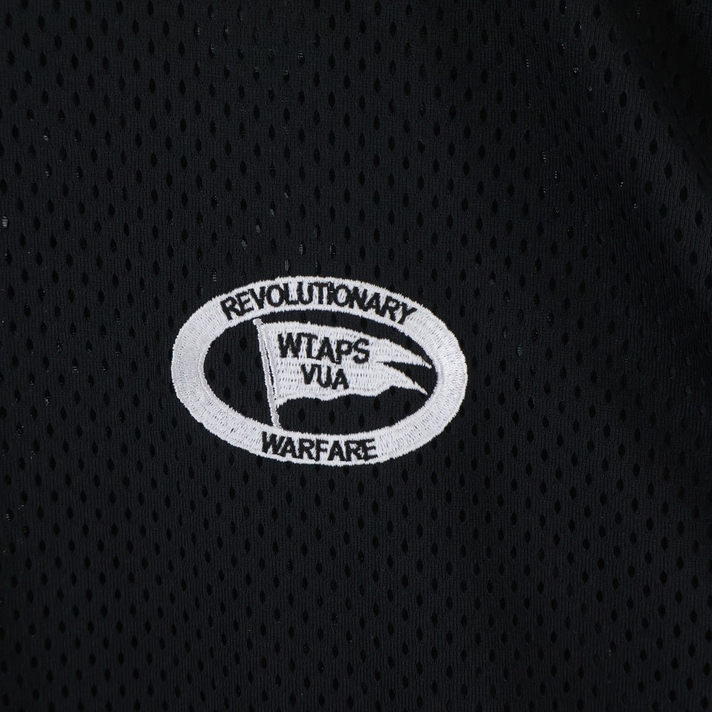 WTAPS(ダブルタップス) 22AW NETMINDER ネットマインダー メッシュロングスリーブシャツ ブラック 222ATDT-CSM06