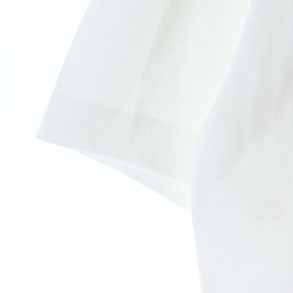 Bruce Weber(ブルースウェーバー) ×BIOTOP フォトプリント 半袖Tシャツカットソー ホワイト BOM-70700-A