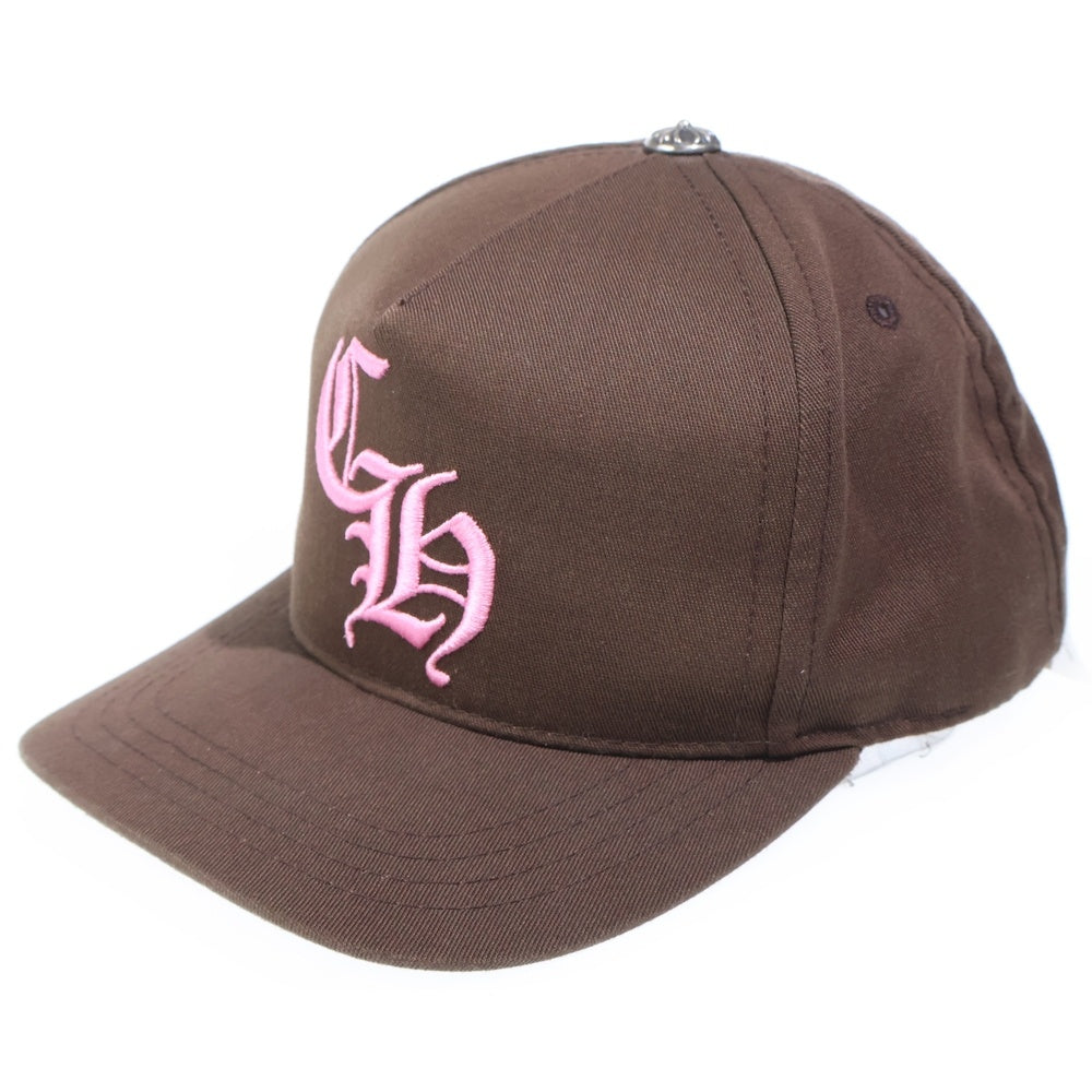 CHROME HEARTS(クロムハーツ) CH BASEBALL Trucker Cap トラッカーキャップ ベースボールキャップ 帽子 ブラウン/ピンク