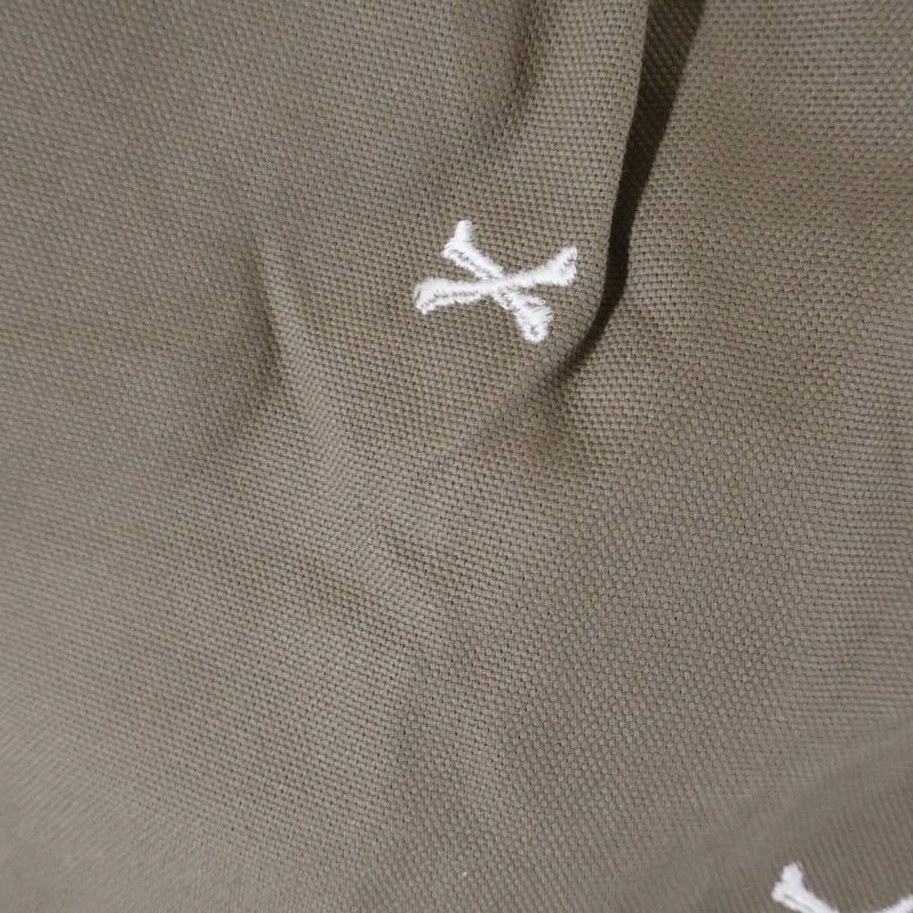 WTAPS(ダブルタップス) 22SS SEAGUL 03 SHORTS クロスボーン総柄 シーガルショーツ ブラウン ショートパンツ 221TQDT-PTM06