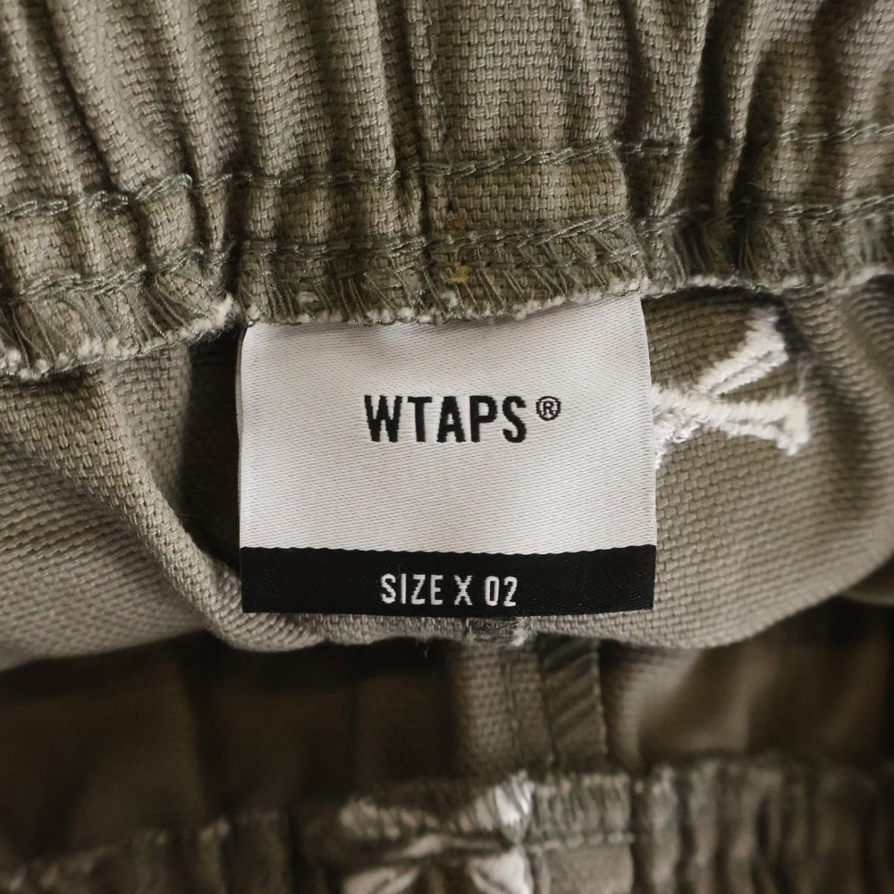 WTAPS(ダブルタップス) 22SS SEAGUL 03 SHORTS クロスボーン総柄 シーガルショーツ ブラウン ショートパンツ 221TQDT-PTM06