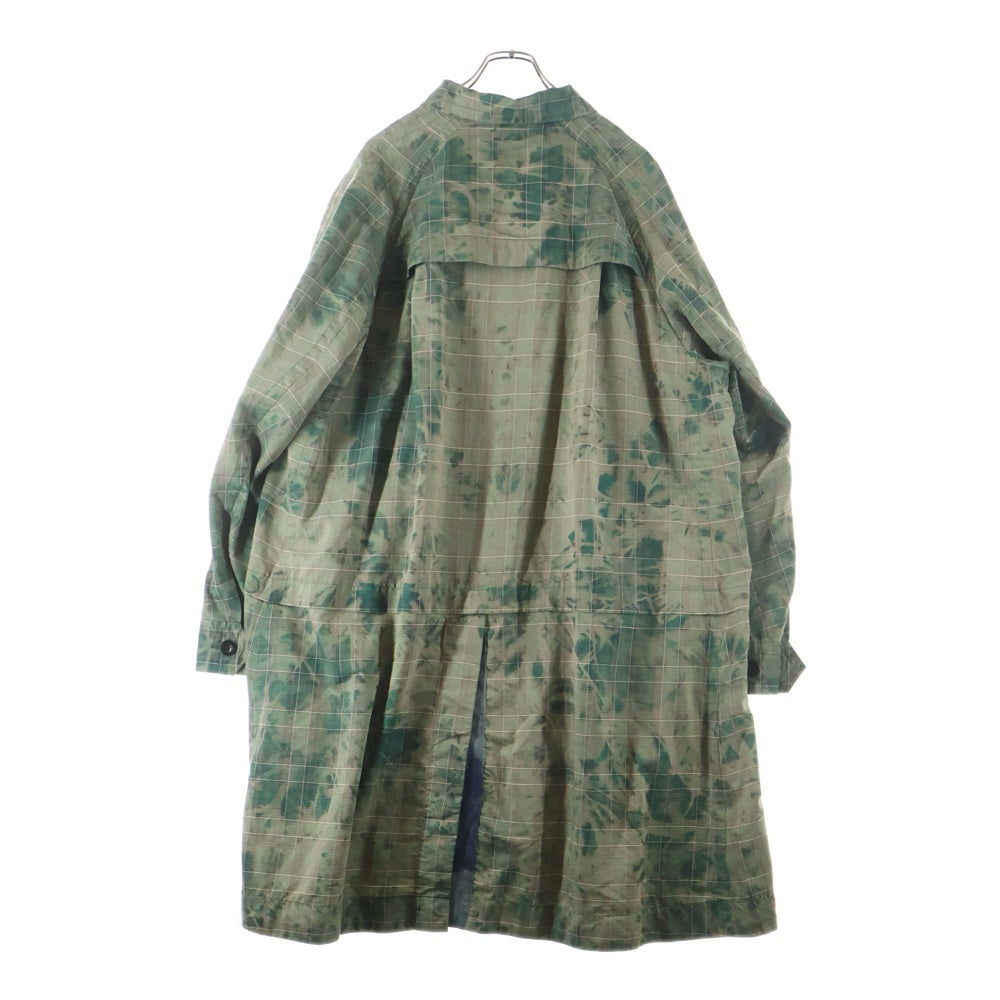 Sacai(サカイ) 22SS Glencheck Coat グレンチェックコート グリーン 22-02750M