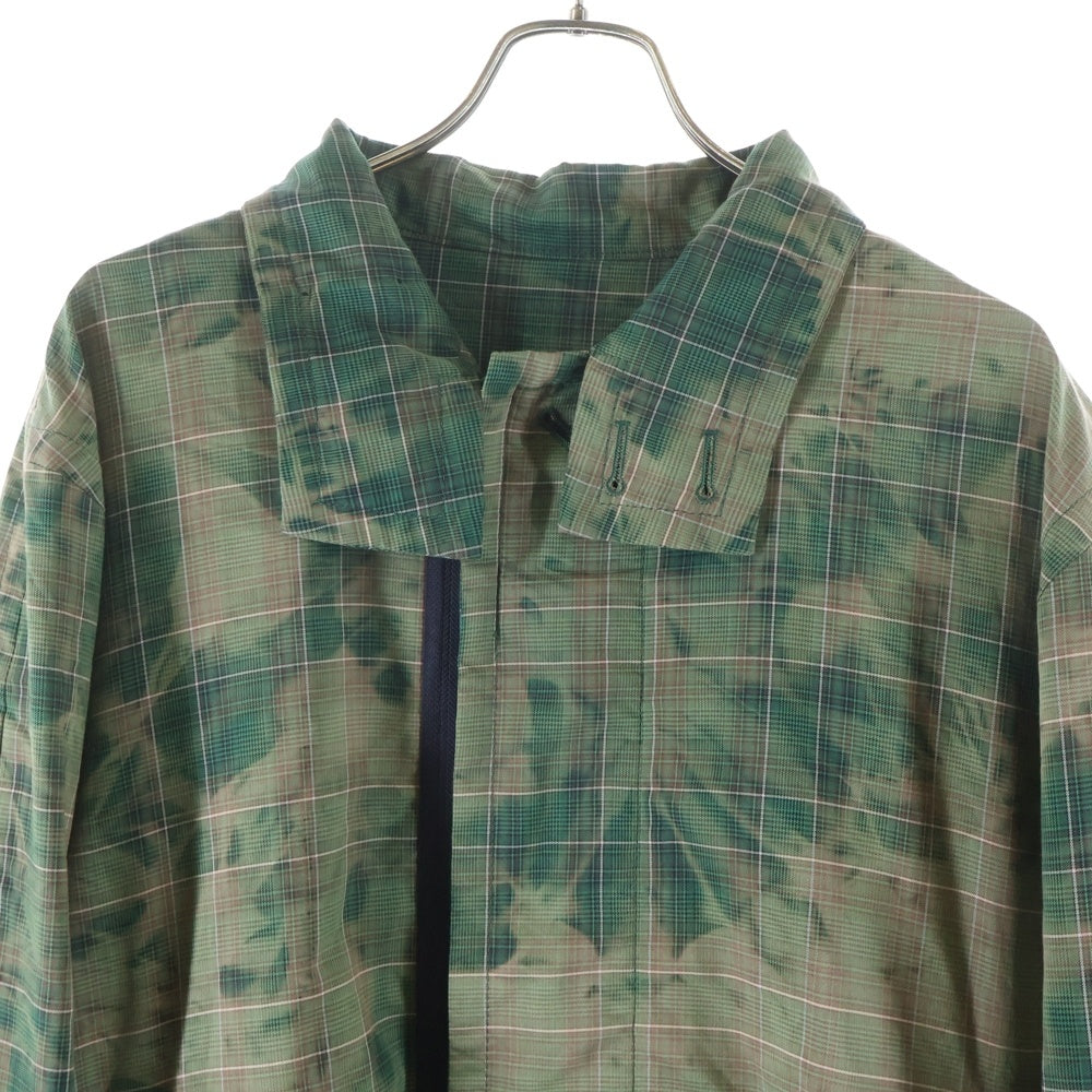 Sacai(サカイ) 22SS Glencheck Coat グレンチェックコート グリーン 22-02750M