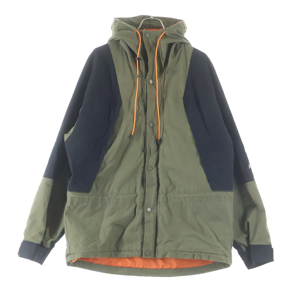 READY MADE(レディメイド) 2-TONE MOUNTAIN PARKA テントシェル マウンテンパーカー カーキ/ブラック