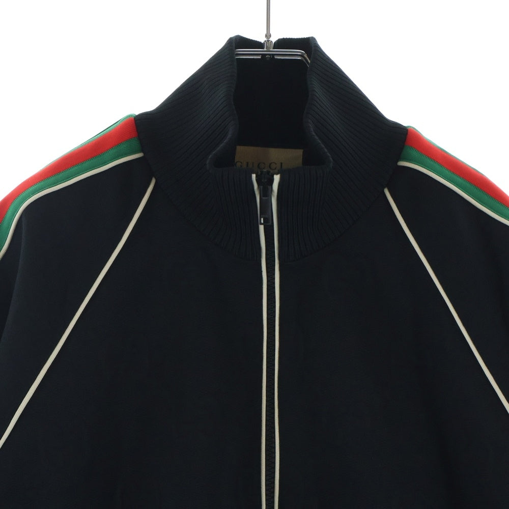 GUCCI(グッチ) GG ジャガード ジップアップジャケット ブラッ 662270 XJDE9
