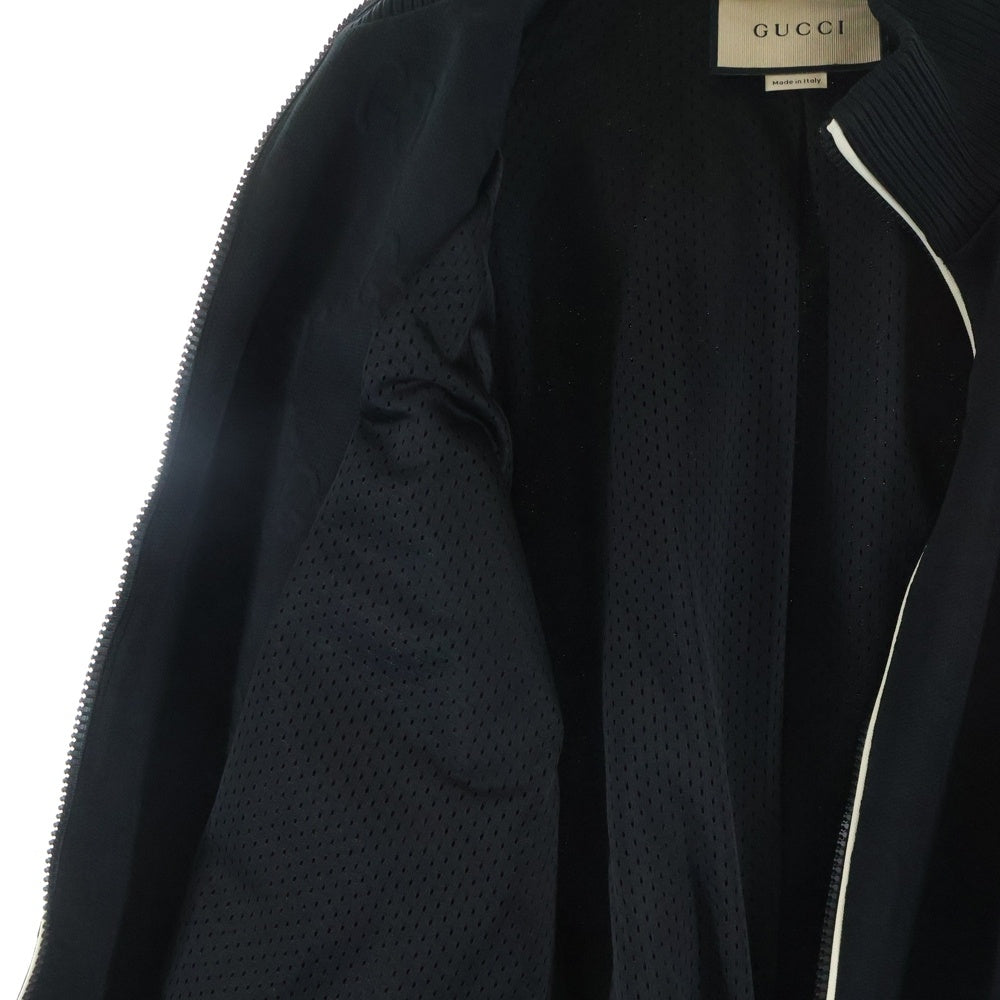 GUCCI(グッチ) GG ジャガード ジップアップジャケット ブラッ 662270 XJDE9