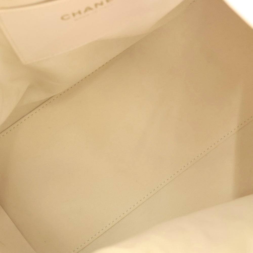CHANEL(シャネル) 25 2WAY ハンドバッグ ショルダーバッグ ホワイト レディース