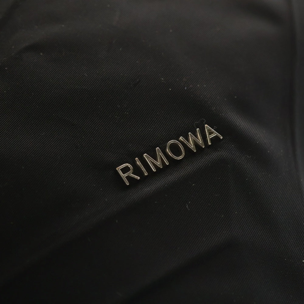 RIMOWA(リモワ) シグネチャー ナイロンフラップバッグパック ブラック レディース