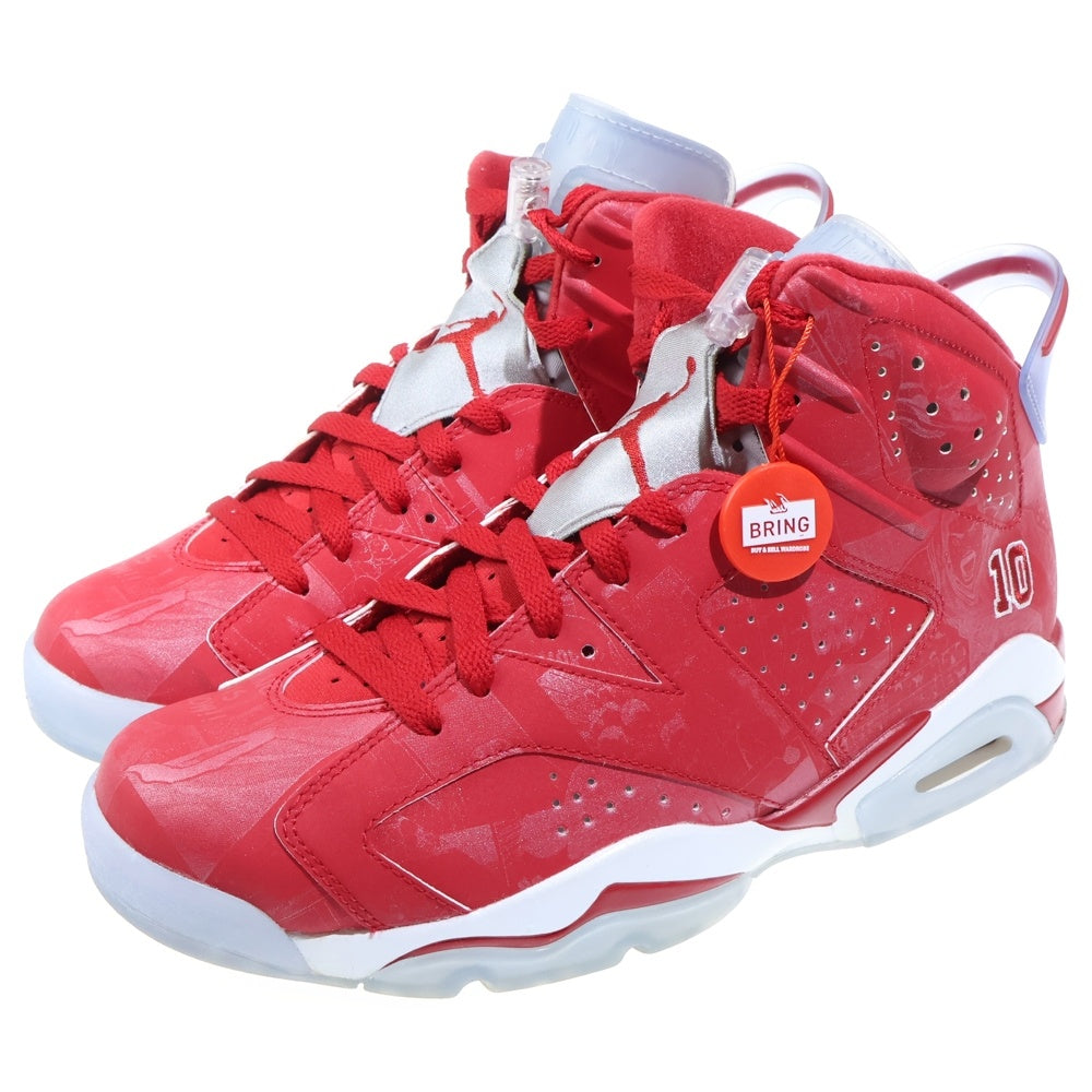 NIKE(ナイキ) Air Jordan 6 RETRO SLAM DUNK エアジョーダン6 レトロ スラムダンク ミッドカットスニーカー 717302-600 レッド
