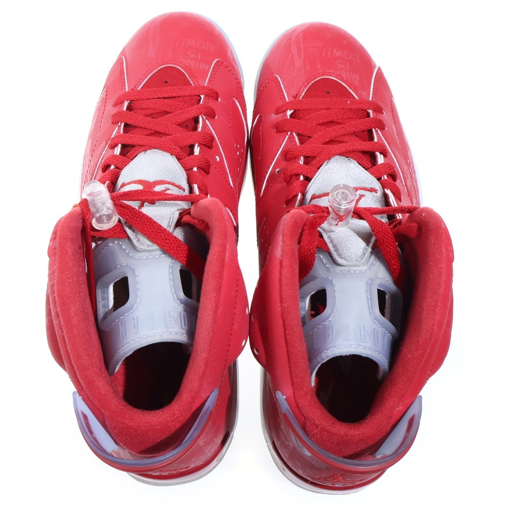 NIKE(ナイキ) Air Jordan 6 RETRO SLAM DUNK エアジョーダン6 レトロ スラムダンク ミッドカットスニーカー 717302-600 レッド