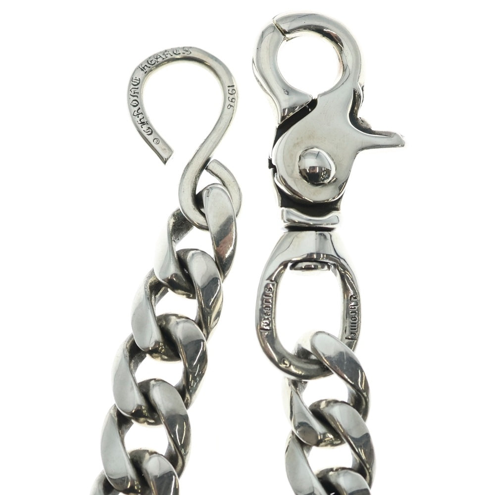 CHROME HEARTS(クロムハーツ) CLASSIC SHORT-S/ 1クリップショートクラシック ウォレットチェーン シルバー BCA067