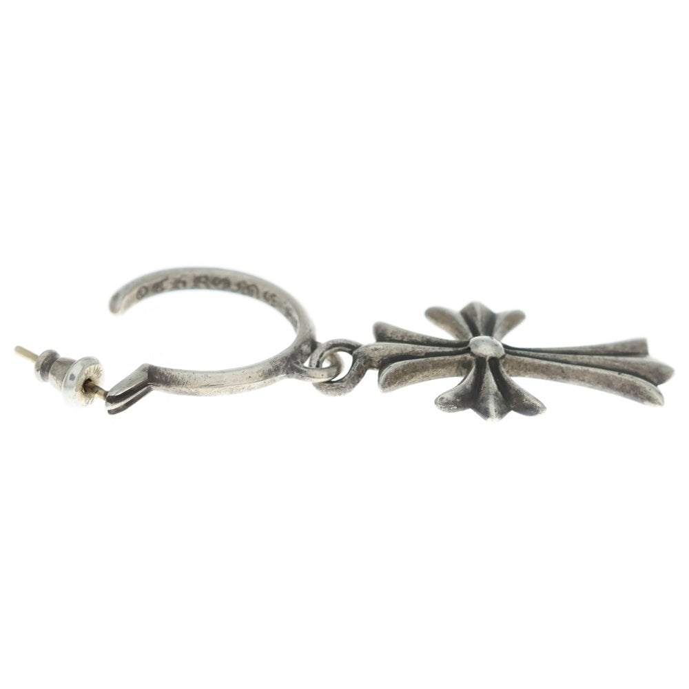 CHROME HEARTS(クロムハーツ) TINY CH CROSS タイニーCHクロス フープピアス シルバー BCA115
