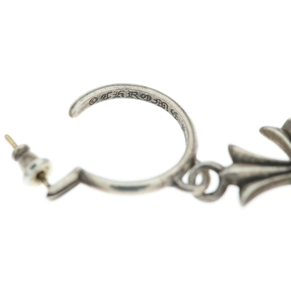 CHROME HEARTS(クロムハーツ) TINY CH CROSS タイニーCHクロス フープピアス シルバー BCA115