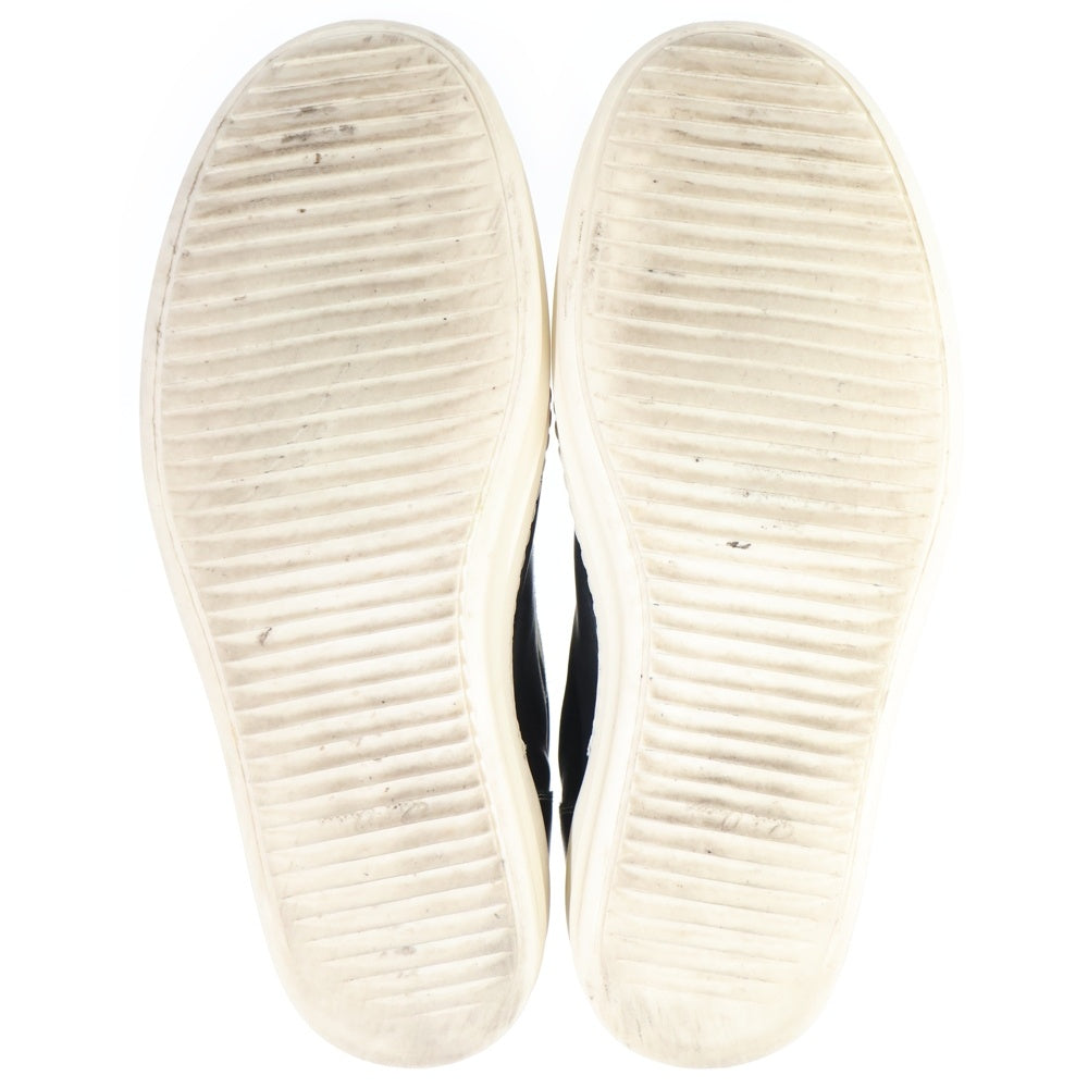 Rick Owens(リックオウエンス) HIGH VINTAGE SNEAKS レザーハイカットスニーカー ブラック RU02D6896