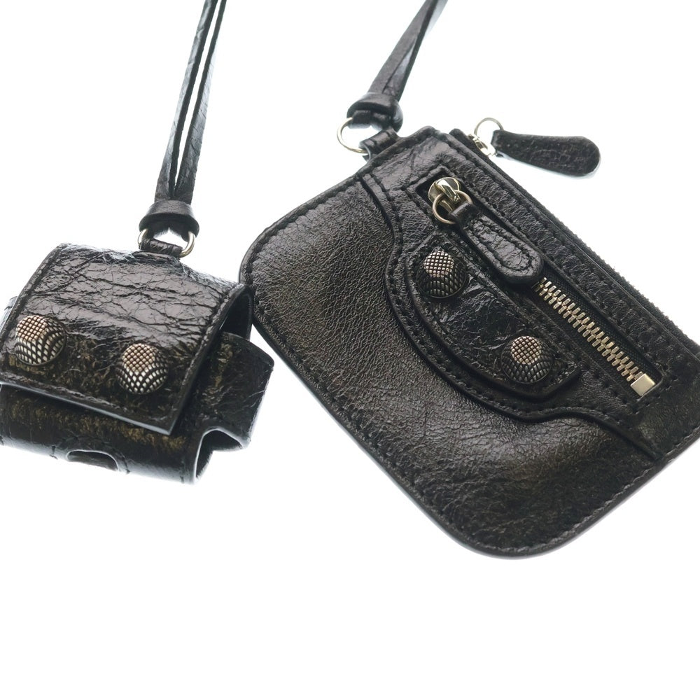 BALENCIAGA(バレンシアガ) LE CAGOLE ルカゴール ショルダーバッグ ブラック レザー 719082 レディース