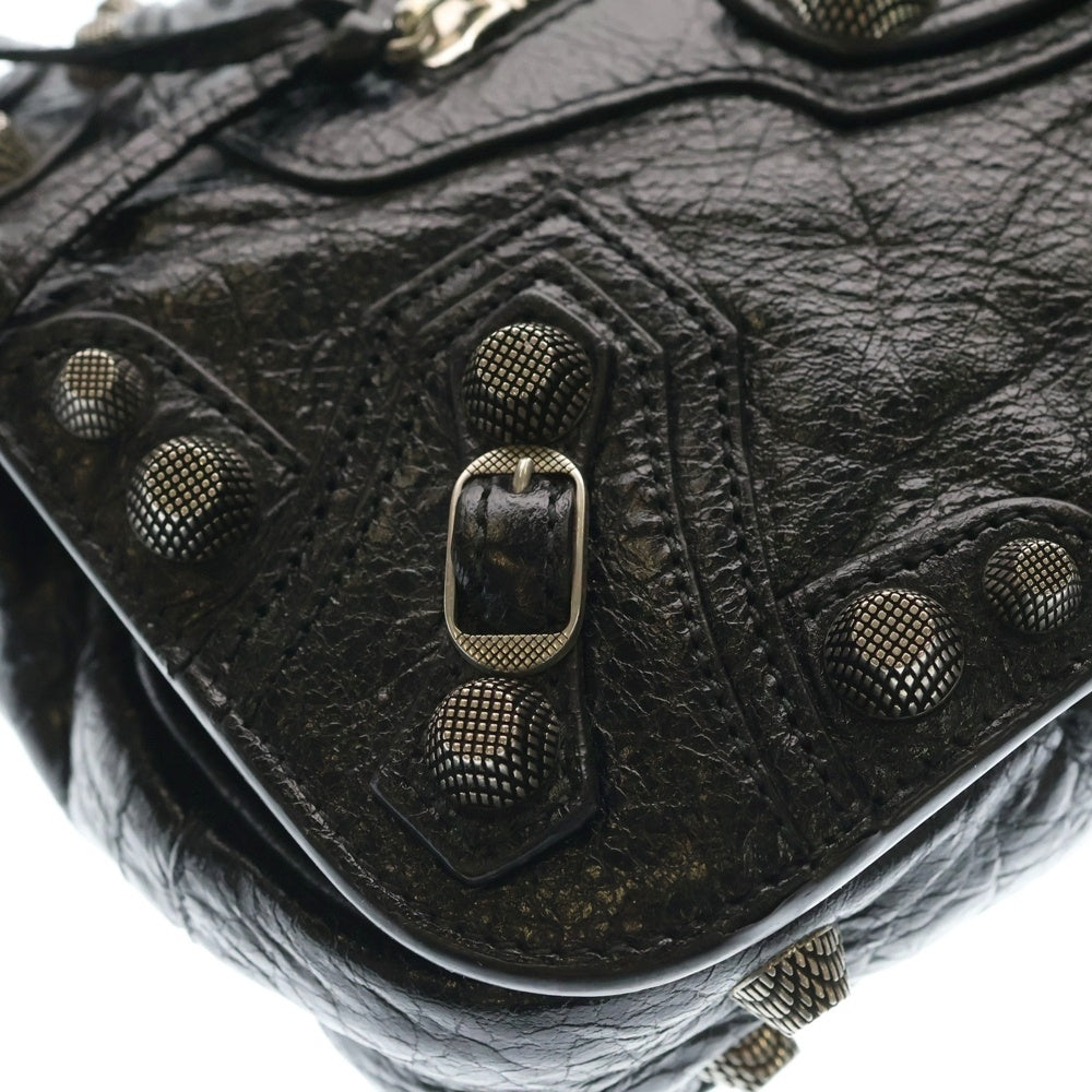 BALENCIAGA(バレンシアガ) LE CAGOLE ルカゴール ショルダーバッグ ブラック レザー 719082 レディース