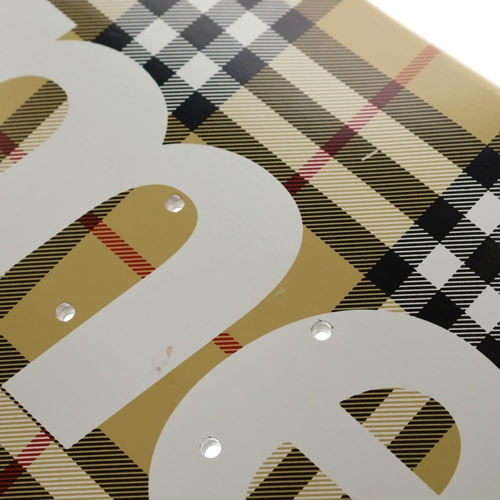 SUPREME(シュプリーム) 22SS ×Burberry Skateboard Deck スケートボード デッキ ベージュ