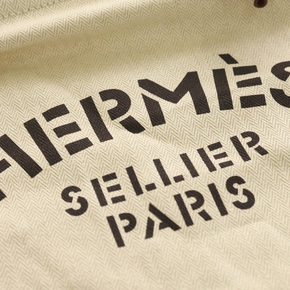 HERMES(エルメス) サックアリーヌ MM トワルシェブロン ショルダーバック アイボリー K刻印