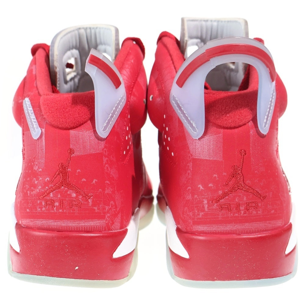 NIKE(ナイキ) ×SLAM DUNK AIR JORDAN 6 RETRO 717302-600 スラムダンク エアジョーダン6 ハイカットスニーカー レッド US8.5/26.5cm