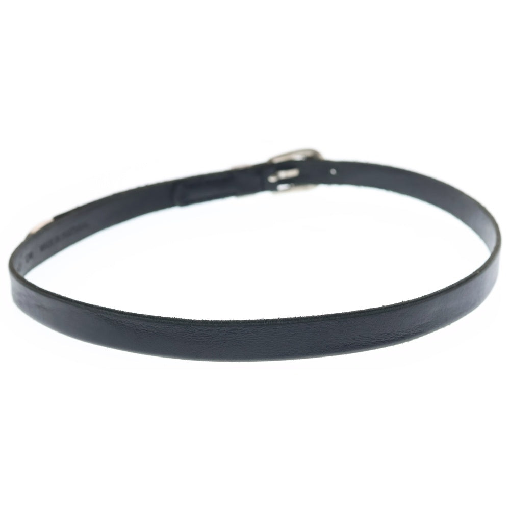 OUR LEGACY(アワーレガシー) 2cm Leatcher Belt レザーベルト ブラック