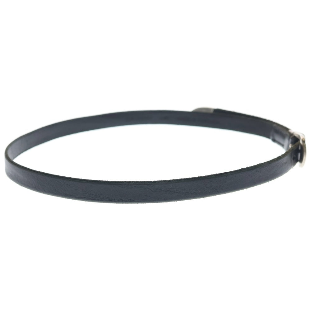 OUR LEGACY(アワーレガシー) 2cm Leatcher Belt レザーベルト ブラック