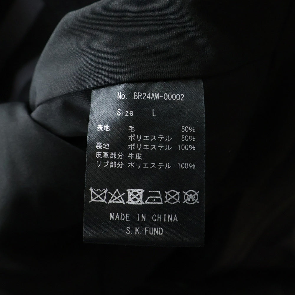 BREATH(ブレス) 24AW BREATH ARCH LOGO JACKET アーチロゴ ウール