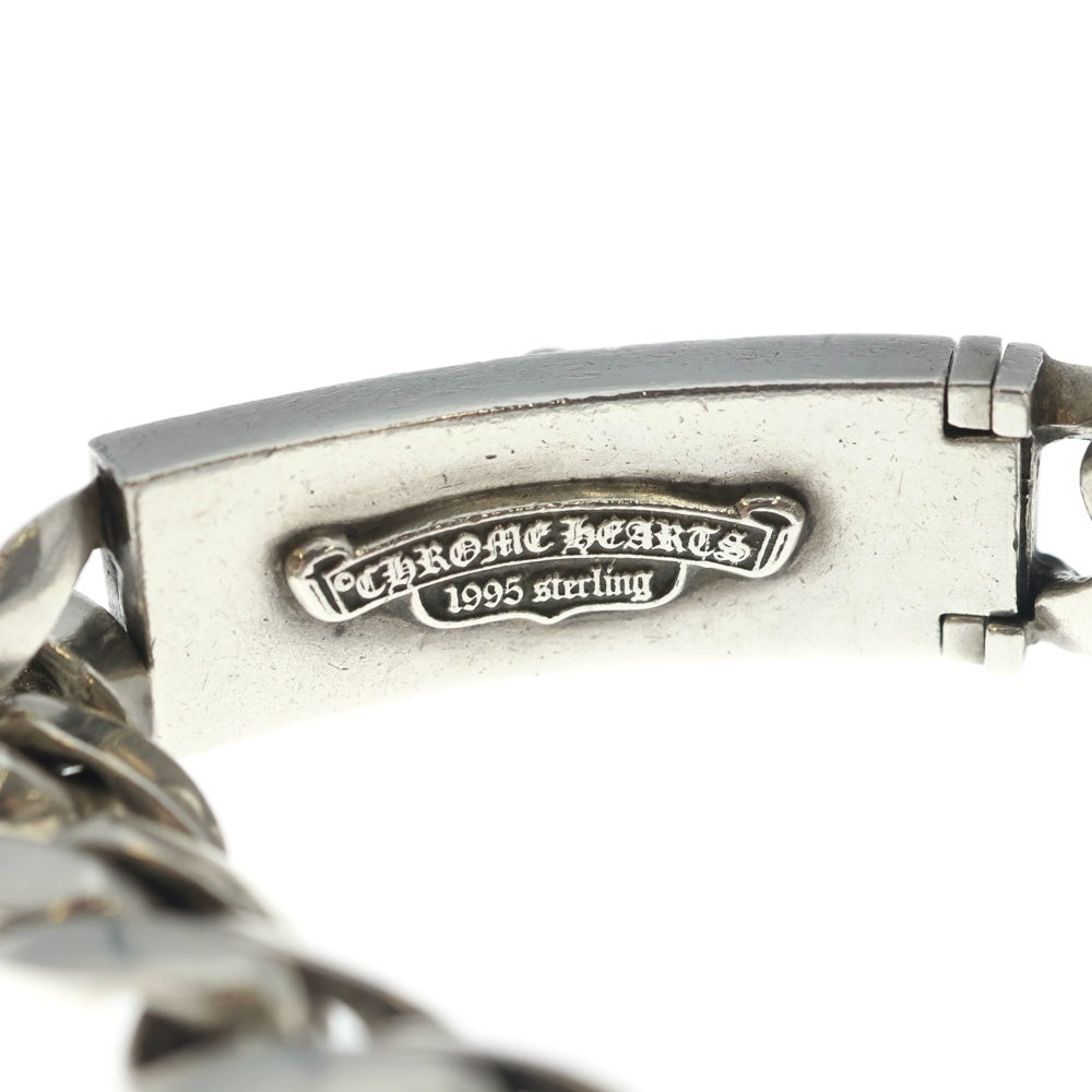 CHROME HEARTS(クロムハーツ) ID DAGGER ダガーIDクラシックリンクブレスレット 13LINK シルバー BCA156