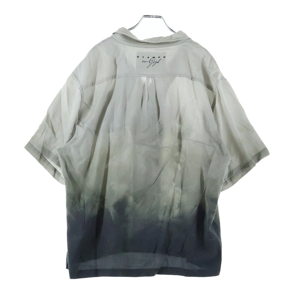 STAMPD(スタンプド) Van Gogh Camp Collar オープンカラー半袖シャツ M3817BD グレー