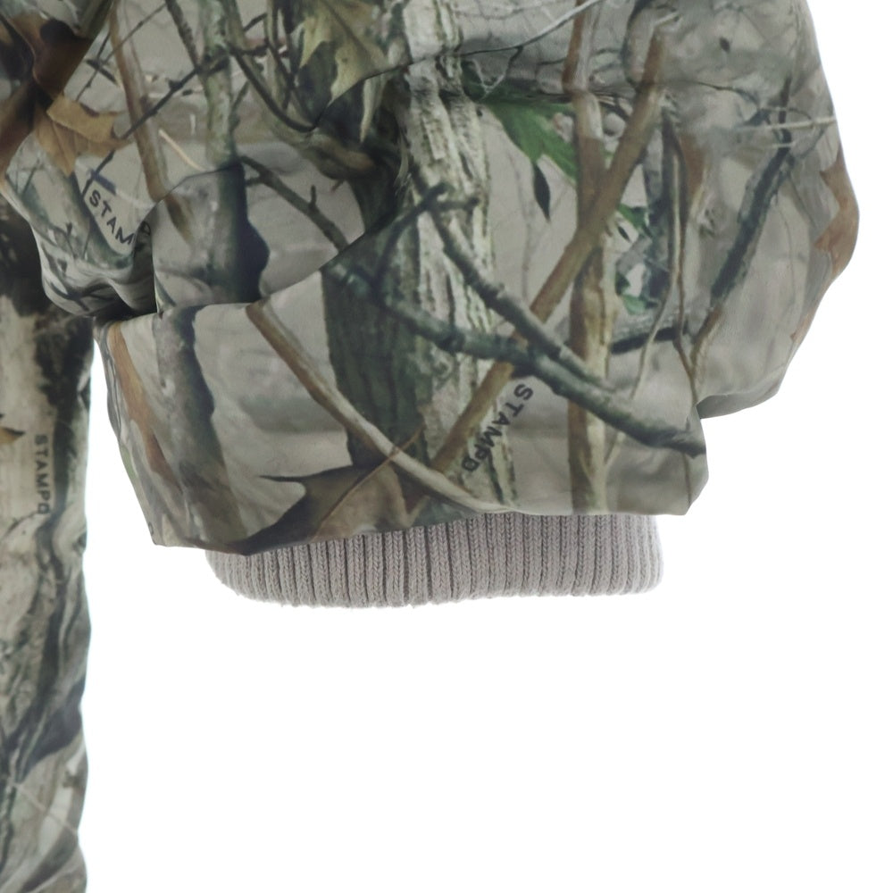 STAMPD(スタンプド) 24AW Terrain Camo Crop Puffer Jacket テレインカモクロップパファージャケット カーキ