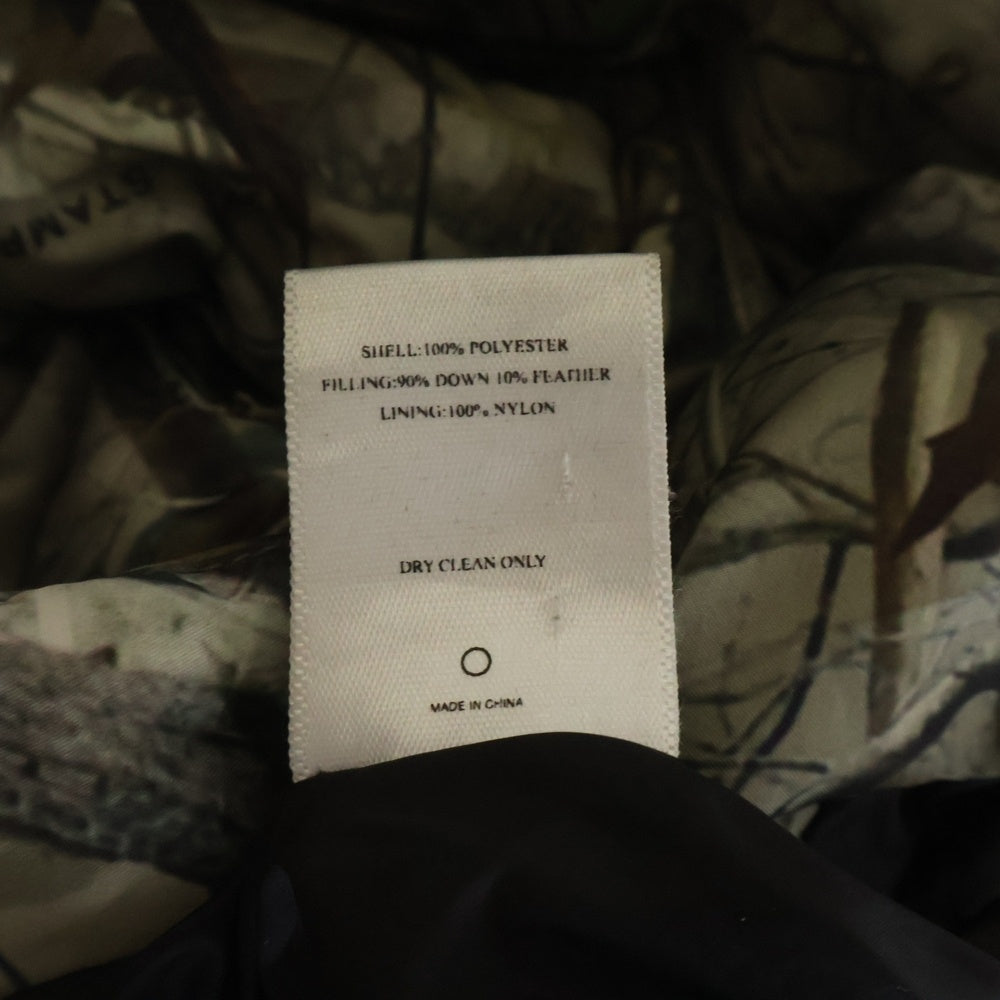 STAMPD(スタンプド) 24AW Terrain Camo Crop Puffer Jacket テレインカモクロップパファージャケット カーキ