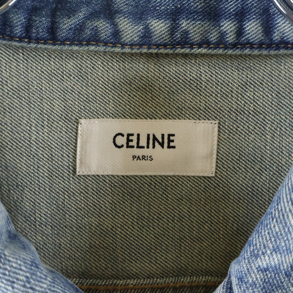 CELINE(セリーヌ) TRUCKER JACKET トラッカージャケット インディゴ