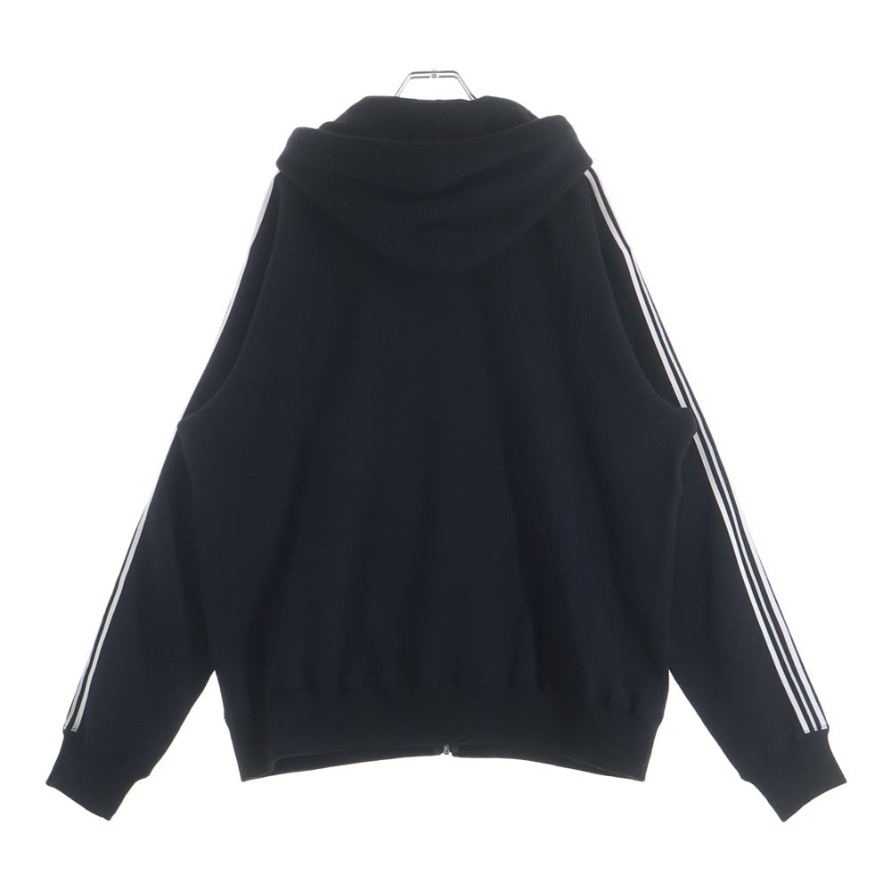 AFB(エーエフビー) STAR ZIP HOODIE ジップアップパーカー ブラック